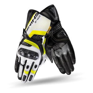 Rękawice motocyklowe sportowe skórzane Shima STR-2 GLOVES FLUO fluo