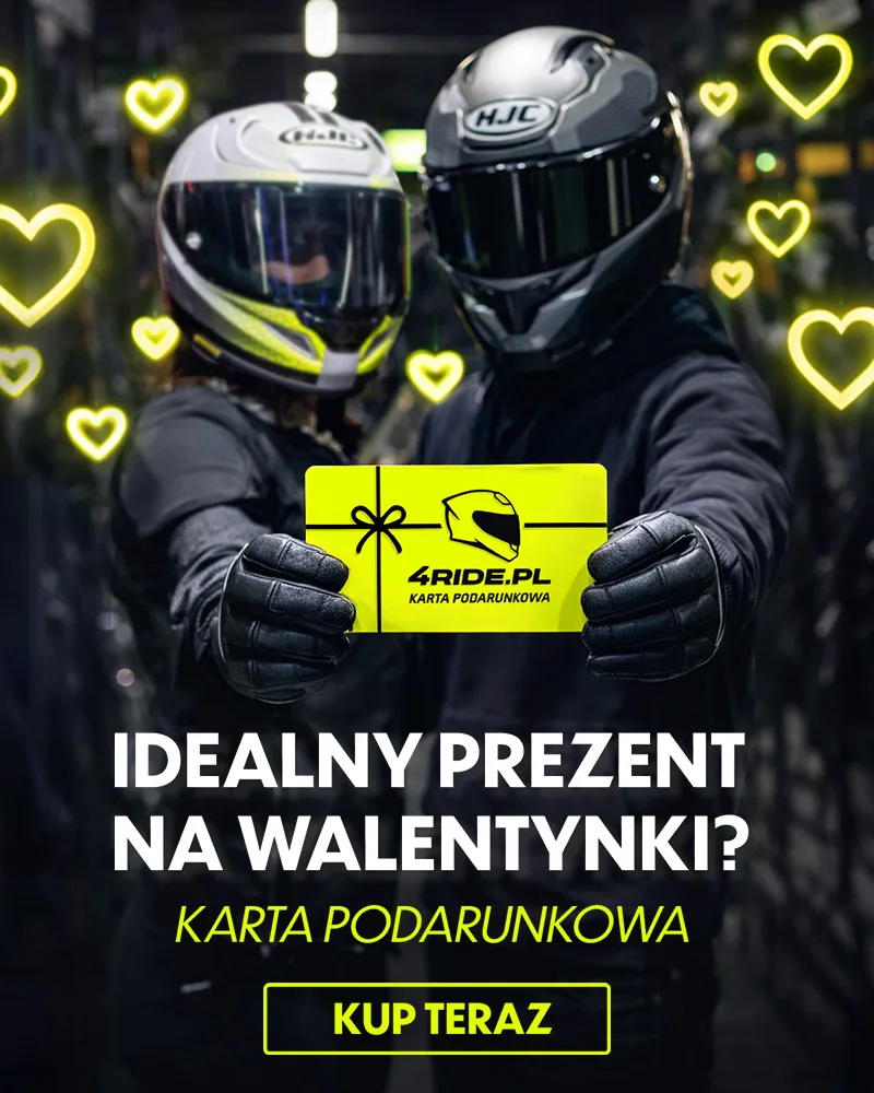 Najlepszy prezent na walentynki? Karta podarunkowa 4ride.pl