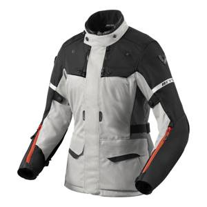 Kurtka motocyklowa damska REVIT OUTBACK 4 H2O LADY SILVER/BLACK srebrny czarny czerwony fluo