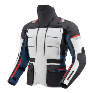 Kurtka motocyklowa tekstylna turystyczna Rebelhorn CUBBY V czarny-piaskowy