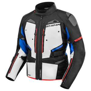 Kurtka motocyklowa SHIMA DUNE BLUE czarny szary niebieski