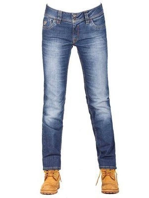Spodnie jeansowe damskie FREESTAR RAYA II – niebieskie