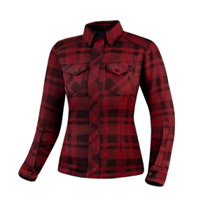 Damska koszula motocyklowa tekstylna miejska Shima RENEGADE 2 czerwony