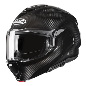 Kask motocyklowy HJC F100 Carbon Solid czarny