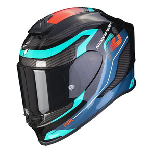 Kask motocyklowy SCORPION EXO-R1 AIR VATIS BLACK/BLUE/RED czarny niebieski czerwony
