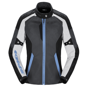 Kurtka motocyklowa damska SPIDI TEK NET LADY GRAY/WHITE/PROVENCE szary biały niebieski