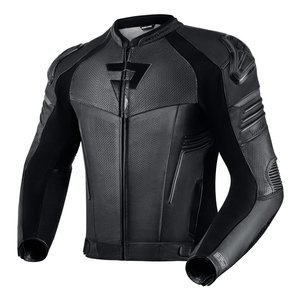 Kurtka motocyklowa skórzana sportowa/miejska Rebelhorn VANDAL czarny