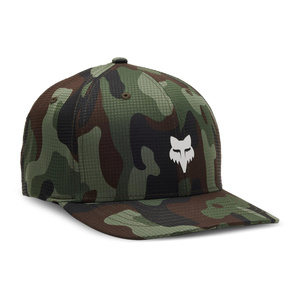 Czapka z daszkiem FOX Head Tech Flexfit Green Camo
