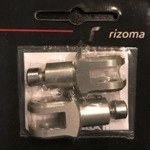 Adaptery podnóżków RIZOMA 753 silver