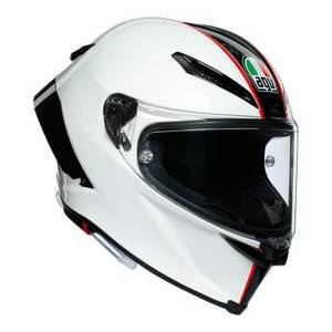 Kask motocyklowy AGV PISTA GP RR SCUDERIA biały czerwony czarny