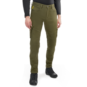 Spodnie jeansowe motocyklowe VORG REVO GREEN zielony