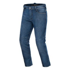 Spodnie jeans SHIMA RIDGE BLUE niebieski