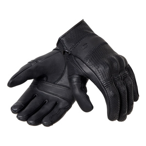 Rękawice motocyklowe skórzane OZONE STICK CUSTOM II czarne