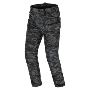 Spodnie jeans SHIMA GIRO 3.0 CAMO szary czarny