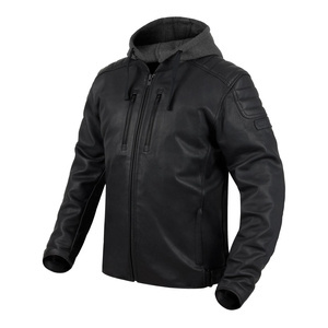 Kurtka motocyklowa skórzana Rebelhorn IMPALA czarny