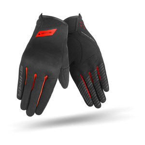 Damskie rękawice motocyklowe miejskie Shima ONE EVO czerwony