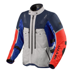 Kurtka motocyklowa tekstylna REVIT SAND 5 H2O SILVER/BLUE srebrny niebieski