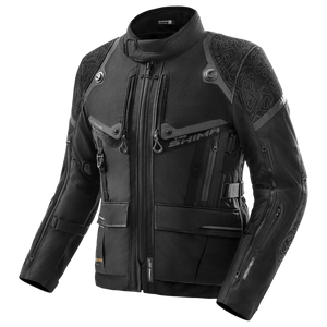 Kurtka motocyklowa SHIMA TRACKER BLACK czarny