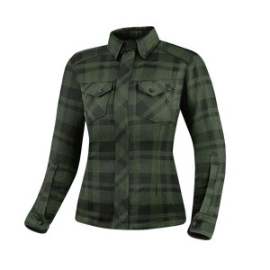 Damska koszula motocyklowa tekstylna miejska Shima RENEGADE 2 zielony