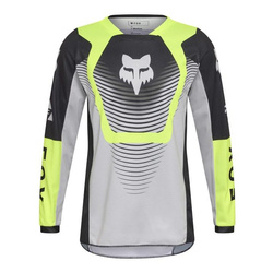 Bluza motocyklowa cross dziecięca FOX JUNIOR 180 COLLECT GREY/YELLOW szary żółty
